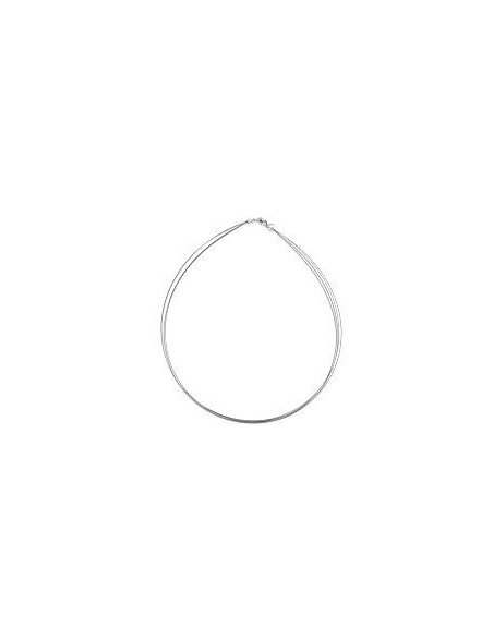 necklace 4x coated steel wire 40cm