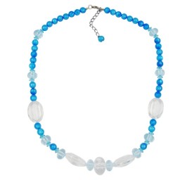 necklace light-blue turquoise 55cm