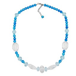 necklace light-blue turquoise 55cm