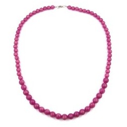 necklace beads purple