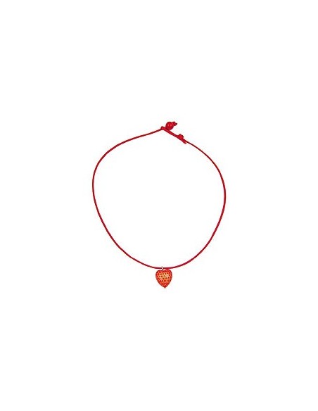 necklace heart red