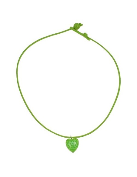 necklace heart green