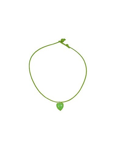 necklace heart green