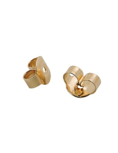 butterfly friction back - replacement part for stud earrings 9k gold