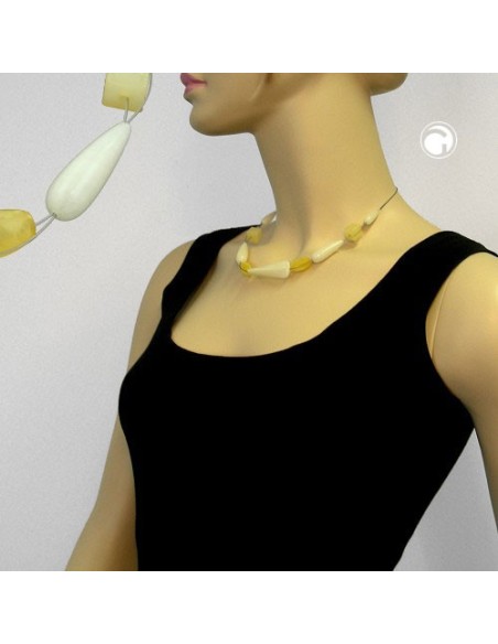necklace yellow-brown