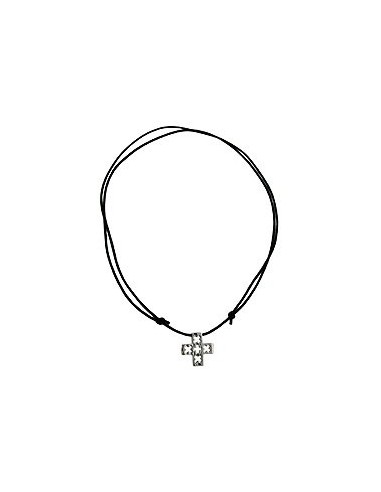 necklace cross stainless steel 100cm