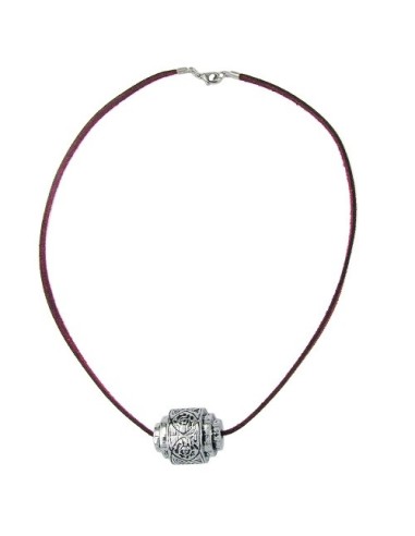 necklace eye-catching bead chrome