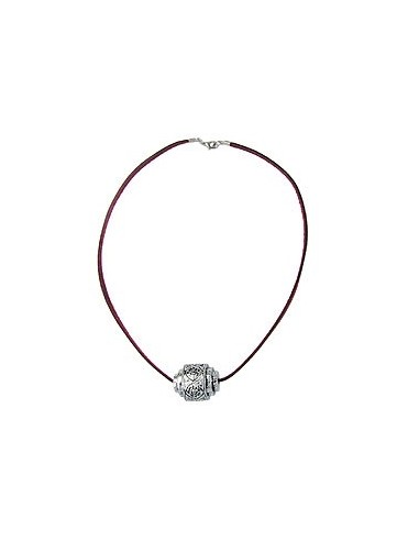 necklace eye-catching bead chrome