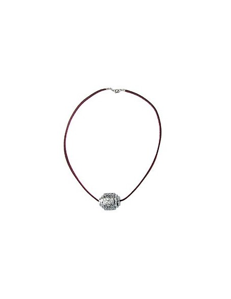 necklace eye-catching bead chrome