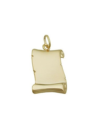pendant to be engraved 9k gold
