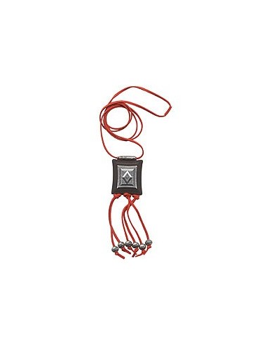 necklace square pendant with charms