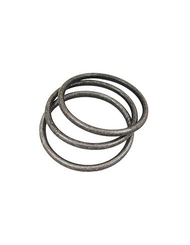 set of 3 bangles antique silver