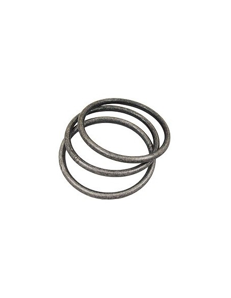 set of 3 bangles antique silver