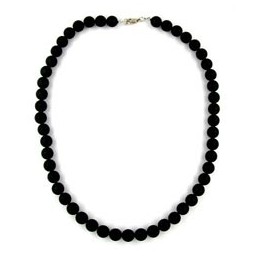 bead chain black matte