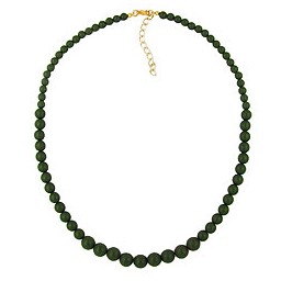 necklace beads 6/8/10mm olive green