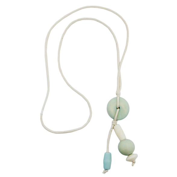 necklace pastel-shade beads