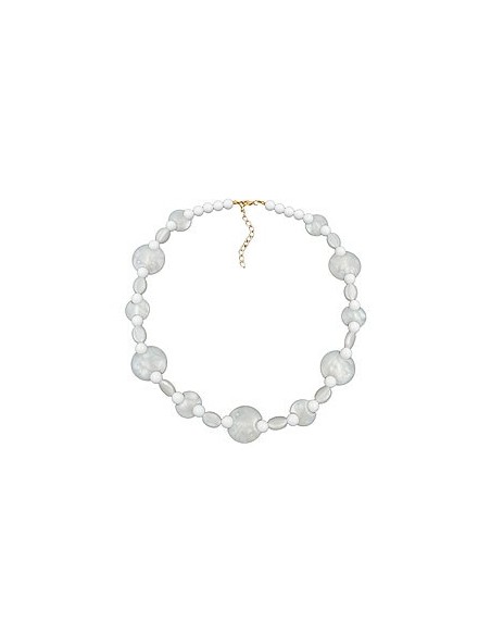 necklace white beads pearl white