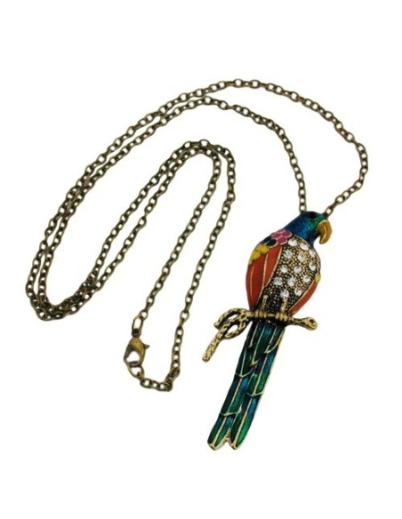 necklace parrot multi-colored
