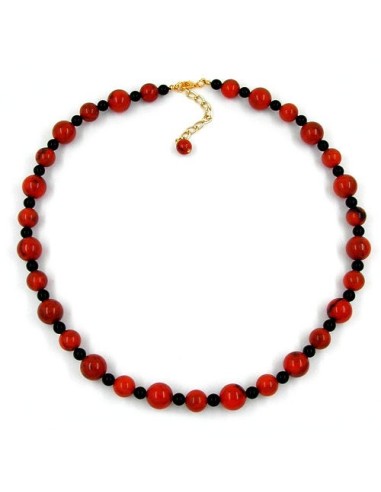 necklace beads black
