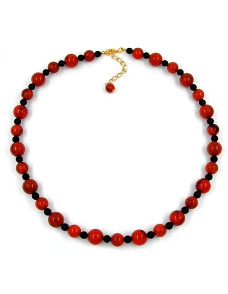 necklace beads black