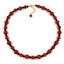 necklace beads black