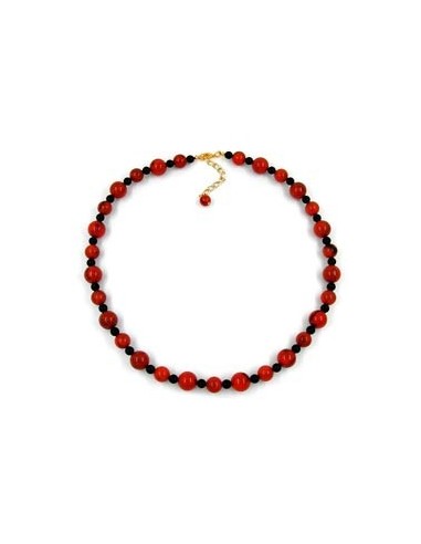 necklace beads black