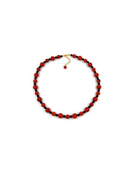 necklace beads black
