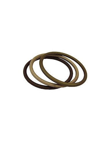set of 3 bangles olive green matte