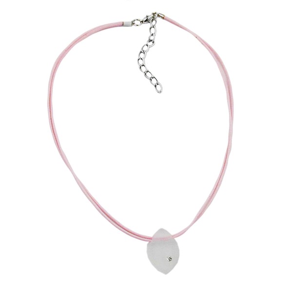 necklace pendant white/ matte finish