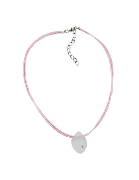 necklace pendant white/ matte finish