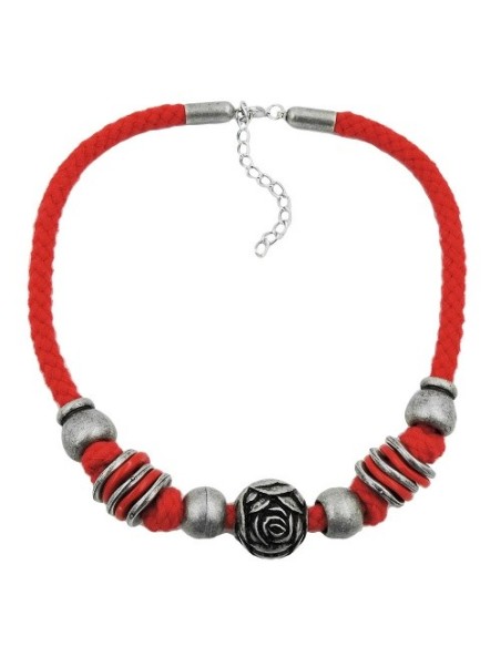 necklace for traditional costume rose