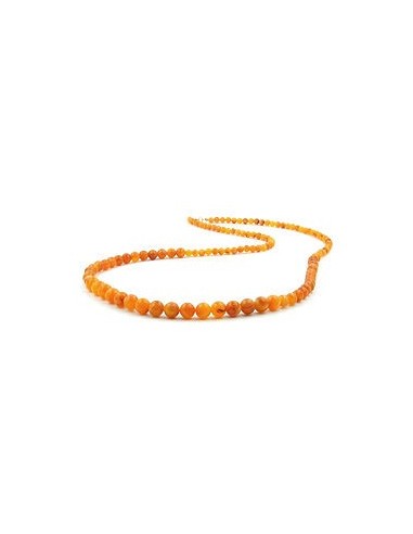 necklace beads brown/red