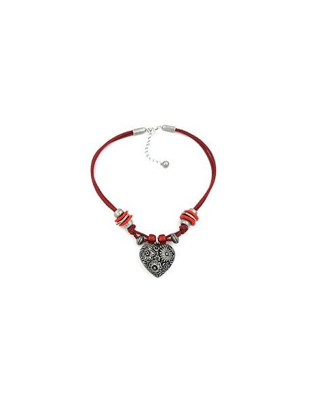 necklace for traditional costume heart