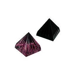 glass crystal pyramid selectable colour