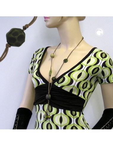 necklace olive/ khaki/ green colours