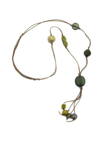 necklace olive/ khaki/ green colours