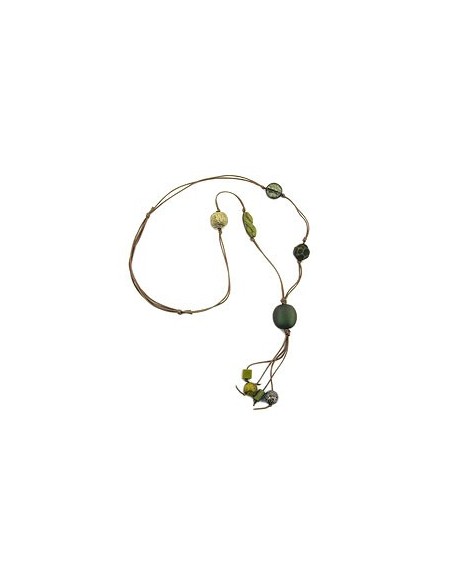 necklace olive/ khaki/ green colours