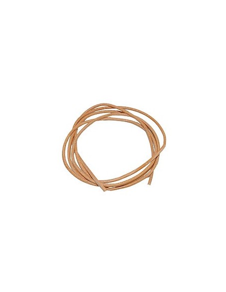 leather cord natur brown 2mm 100cm