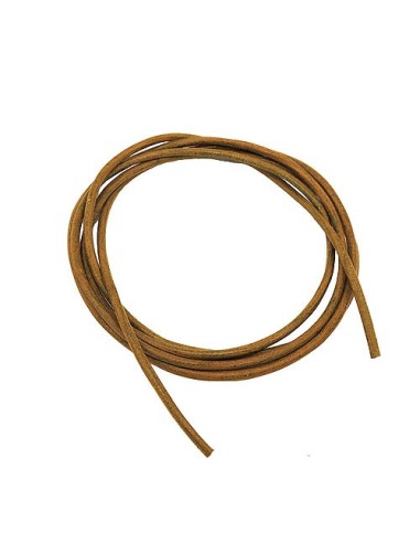 leather cord olive 2mm 100cm