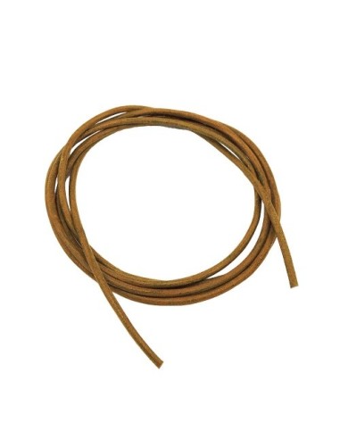 leather cord olive 2mm 100cm