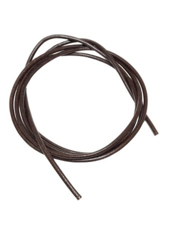 leather cord brown 2mm 100cm