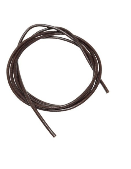 leather cord brown 2mm 100cm
