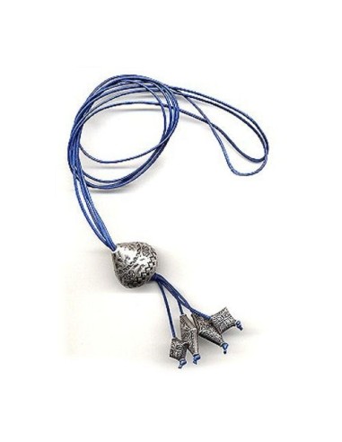 necklace cone silver-antique style