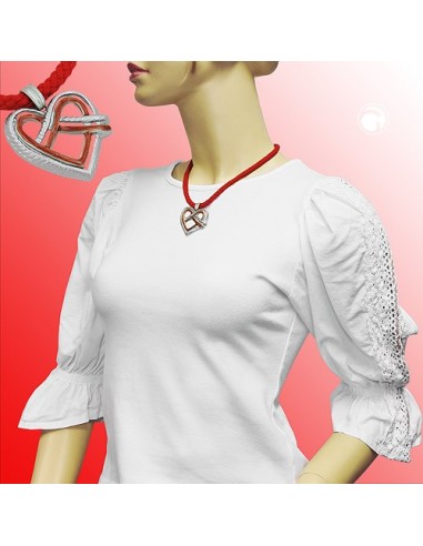 necklace for traditional costume heart