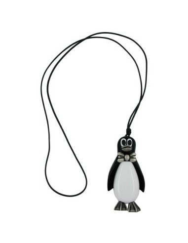 necklace penguin antique-silver 90cm