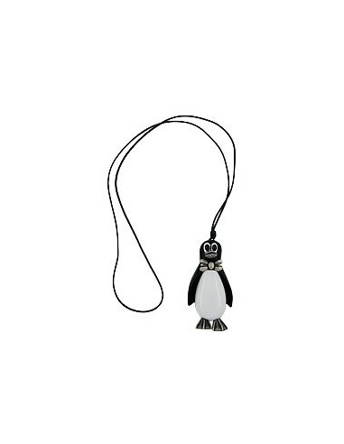 necklace penguin antique-silver 90cm