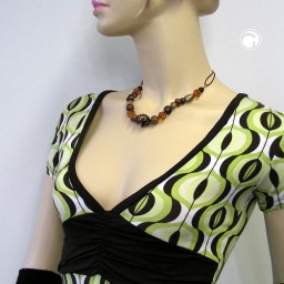 necklace screw bead mixed colour combination of beads