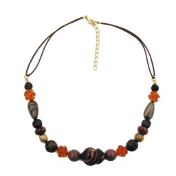 necklace screw bead mixed colour combination of beads