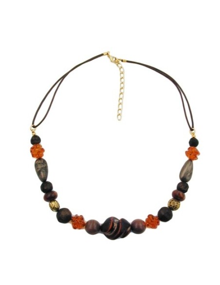 necklace screw bead mixed colour combination of beads