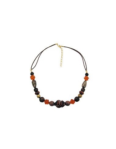 necklace screw bead mixed colour combination of beads